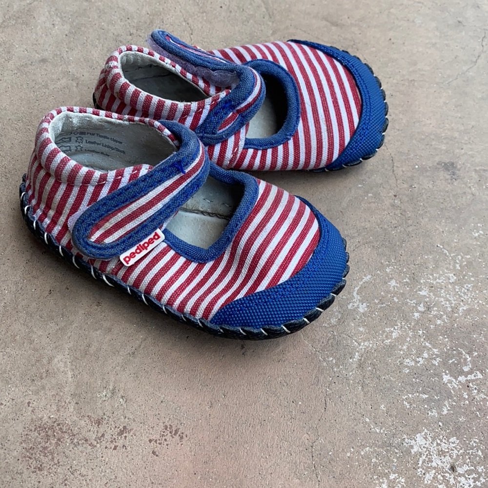 6-12 Pediped USA America Mary Janes